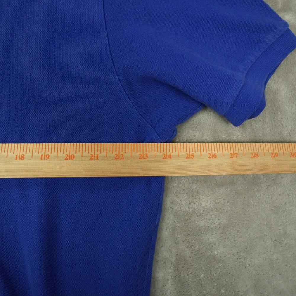 Polo Ralph Lauren Polo Shirt Men's XL Blue Preppy Golf Nautical Short Sleeve